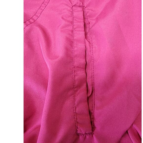 Vintage Bolle Sport Lined Fuchsia Workout Suit with pockets Womens Size Medium - Picture 6 of 12